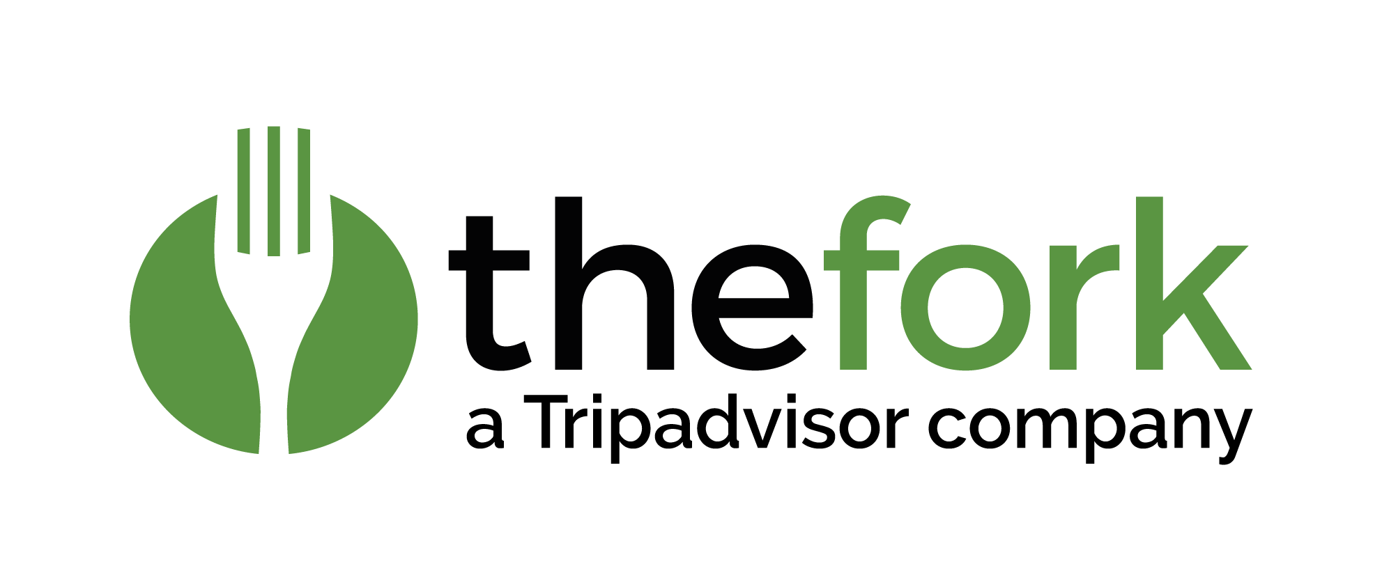 Logo TheFork horizontal transparent background